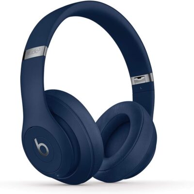 Beats Studio3 Wireless Noise Cancelling Over-Ear Headphones – Apple W1 Headphone Chip, Class 1 Bluetooth, Active Noise Cancelling, 22 Hours of Listening Time – Blue (Previous…