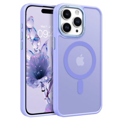 BENTOBEN for iPhone 15 Pro Max Phone Case,iPhone 15 Pro Max Magnetic Case [Compatible with MagSafe] Translucent Matte Shockproof Women Men Protective Case Cover for iPhone 15…