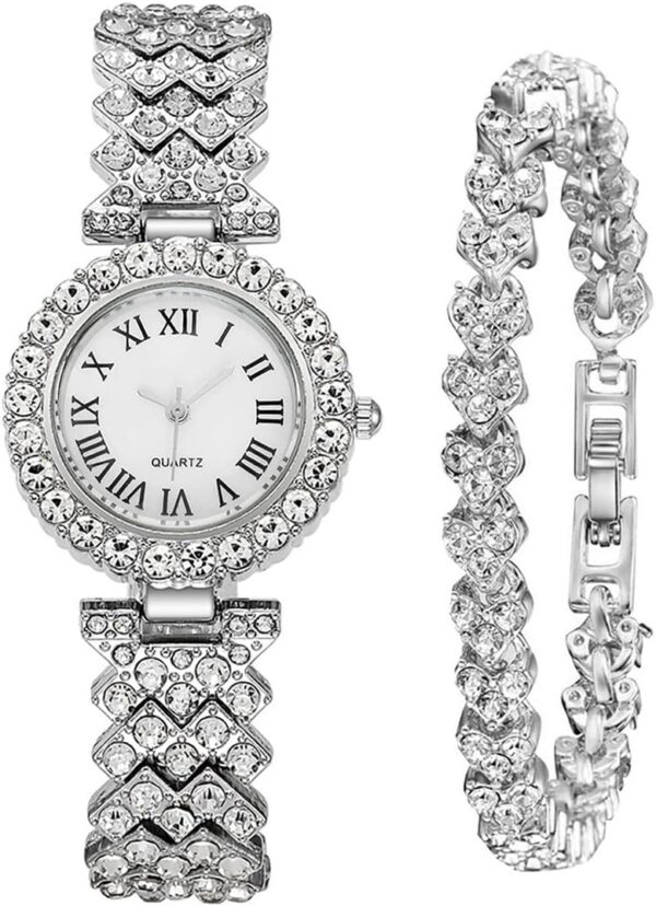 BESTKANG Women Diamond Watchs Luxury Fashion Ladies Bangle Bracelet Set Wrist Watch Female Dress Watch