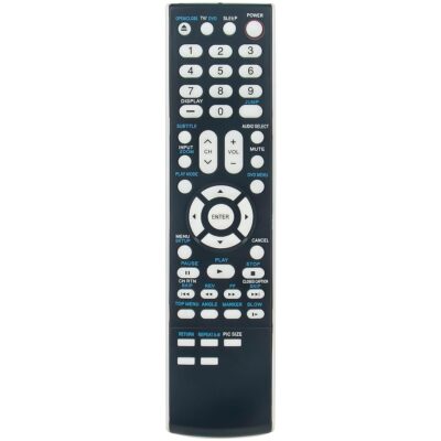 Beyution SE-R0258 Replace Remote Control Fit for Toshiba TV/DVD Combo Player MD20H63 MD24H63 MD20H63B MD14H63 MD24H63B 19CV100U 19LV61K 15LV505 19LV505C 19LV506 19LV610 19LV610U…