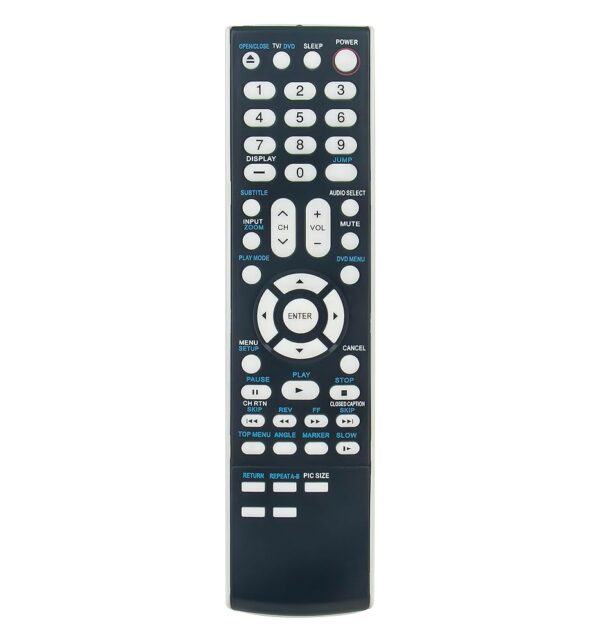 Beyution SE-R0258 Replace Remote Control Fit for Toshiba TV/DVD Combo Player MD20H63 MD24H63 MD20H63B MD14H63 MD24H63B 19CV100U 19LV61K 15LV505 19LV505C 19LV506 19LV610 19LV610U...