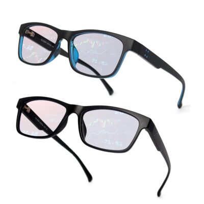 Blue Light Blocking Glasses for Men/Women Anti-Fatigue Computer Monitor Gaming Glasses Video Gamer Glasses