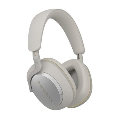 Bowers & Wilkins Px7 S2e Over-Ear Headphones – Enhanced Noise Cancellation & Transparency Mode, Crystal-Clear Calls, Bluetooth, 30-Hour Playback, Cloud Grey