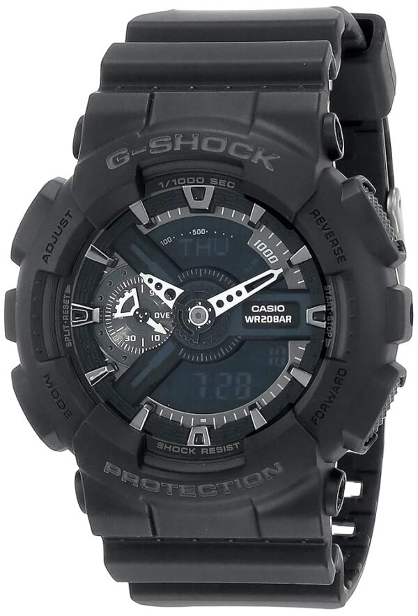 Casio G-Shock Ana-digi World Time Black Dial Men's watch #GA110-1B