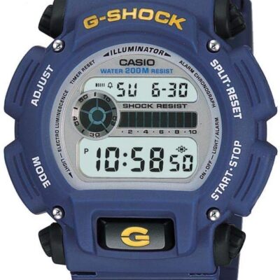 Casio G-Shock Men’s Quartz Blue Rubber 200 M WR 45mm Digital Watch DW9052-2