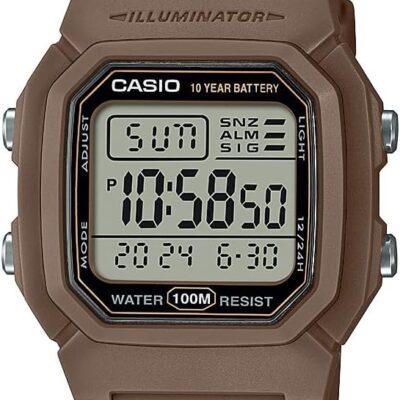 Casio Illuminator 10-Year Battery Digital Watch W-800H-5AVCF