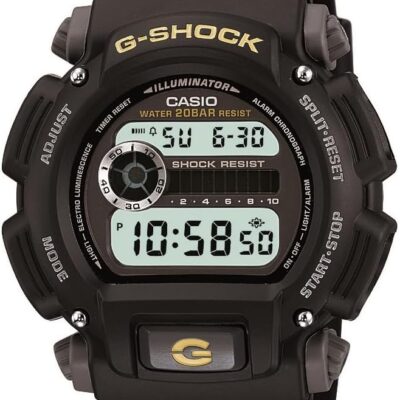 Casio – Mens Blk Digital G-Shock Watch (DW9052-1BCG)