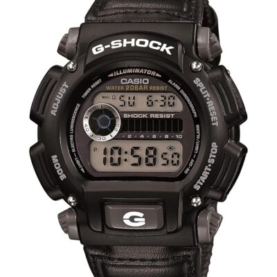 Casio Men’s DW-9052V-1CR G-Shock Digital Display Quartz Grey Watch, Black/Grey (DW9052V-1)