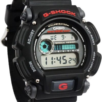 Casio Men’s G-Shock DW9052-1V Shock Resistant Black Resin Sport Watch