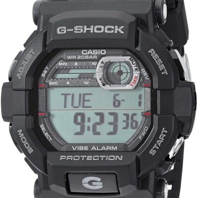 Casio Men’s GD-350-1CR GSHOCK Digital Display Quartz Black Watch