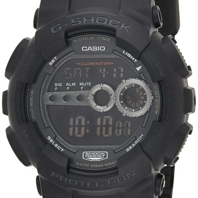 Casio Men’s GD100-1BCR G-Shock X-Large Black Multi-Functional Digital Sport Watch