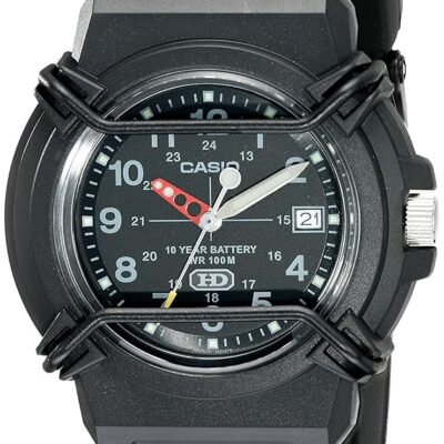 CASIO Men’s HDA600B-1BV 10-Year Battery Sport Watch