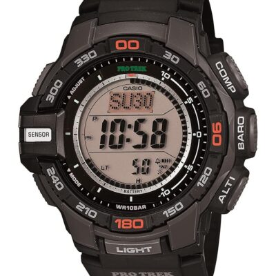 Casio Men’s Pro Trek PRG-270-1 Tough Solar Triple Sensor Multifunction Digital Sport Watch