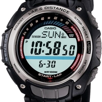 Casio Men’s SGW100-1V Digital Compass Twin Sensor Sport Watch