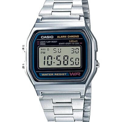 Casio Men’s Vintage A158WA-1 Water Resistant Digital Watch