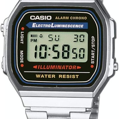 Casio Men’s Vintage A168WA-1 Electro Luminescence Watch