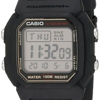 Casio Men’s W800HG-9AV Classic Digital Sport Watch