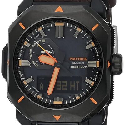 Casio Pro Trek Tough Solar Triple Sensor Altimeter Barometer Compass Thermometer Multi-Band 6 PRW-6900YL-5