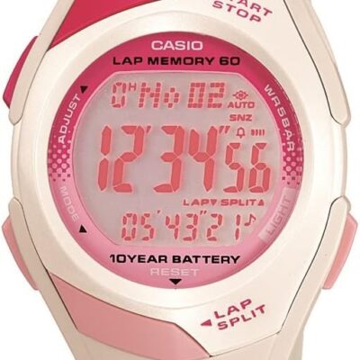 Casio STR300-7 Sports Watch – White, standard