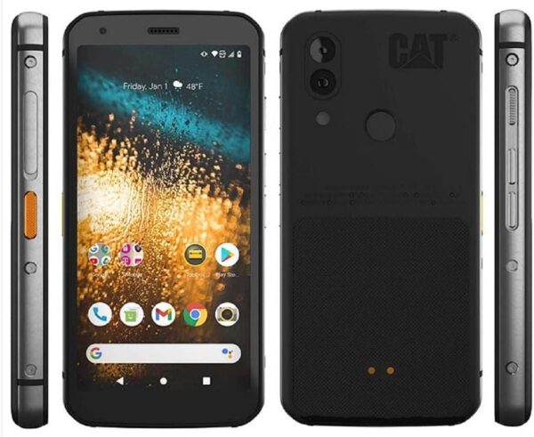 CAT Phones S62 128GB (T-Mobile/Sprint Unlocked) Rugged Waterproof Smartphone - Black (Renewed).