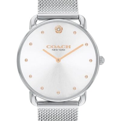 Coach Elliot Women’s Watch | Elegant and Sophisticated Stles Combined | Premium Quality Timepiece for Everyday Wear | Water Resistant | (Model 14504207)