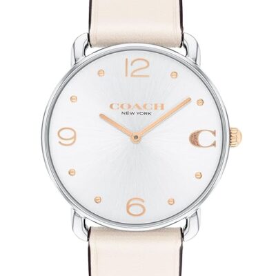 Coach Elliot Women’s Watch | Elegant and Sophisticated Stles Combined | Premium Quality Timepiece for Everyday Wear | Water Resistant | (Model 14504200)