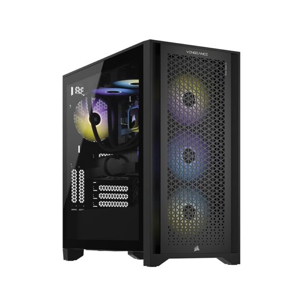 Corsair Vengeance i7500 Series Gaming PC - Liquid Cooled Intel Core i9 14900KF CPU - NVIDIA GeForce RTX 4090 GPU - 64GB Vengeance RGB DDR5 Memory - 2TB M.2 SSD - Black