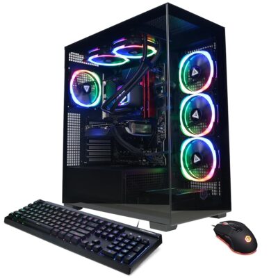 CyberPowerPC Gamer Xtreme VR Liquid Cool Gaming PC, Intel Core i7-14700KF 3.4GHz, GeForce RTX 4080 Super 16GB, 32GB DDR5, 2TB PCIe Gen4 SSD, WiFi Ready & Windows 11 Home…