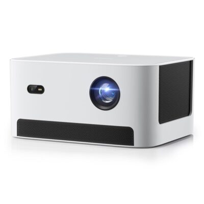 Dangbei Neo Mini Projector 1080P, 540 ISO Lumens, Netflix Officially-Licensed Portable Projector with WiFi and Bluetooth, 12W Dolby Audio Speakers, Auto Focus, Object Avoidance,…