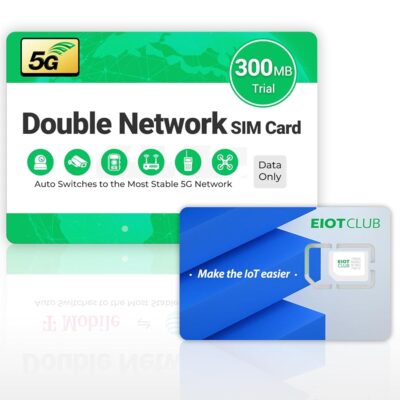 Data Only SIM Card Prepaid Monthly, Support USA Local Network Coverage, 5G/4G LTE Cellular for Security Solar and Hunting Trail Game Cameras Router Unlocked IoT Device, No…