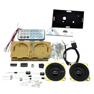 DC 4.2-5V Black Blutouth Speaker DIY Kit 3W+3W 2 Channels Speaker Production Assembly Electronic Welding Teaching Practice Kit New for Arrival 2025 High for Quality