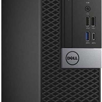 Dell 7050 SFF Desktop Intel i7-7700 UP to 4.20GHz 32GB DDR4 New 1TB NVMe SSD + 2TB HDD Built-in AX200 Wi-Fi 6 BT Dual Monitor Support Wireless Keyboard and Mouse Win10 Pro…