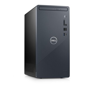 Dell Inspiron 3910 Desktop Computer Tower – 12th Gen Intel Core i5-12400, 16GB DDR4 RAM, 256GB SSD + 1TB HDD, Intel UHD Graphics 730, WiFi 6, HDMI, Bluetooth, USB-C, Windows 11…