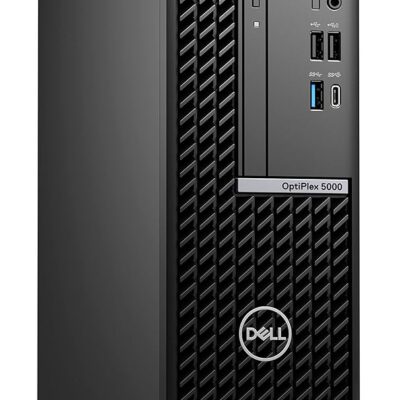 Dell Optiplex 5000 SFF Small Form Factor Desktop (2022) | Core i5-12400 – 512GB SSD Hard Drive – 16GB RAM | 6 cores @ 4.4 GHz Win 11 Pro Black (Renewed)