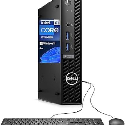 Dell OptiPlex 7000 Series 7010 Mini Business Desktop, 13th Gen Intel Core i5-13500T (Beat i7-12700T), 16GB RAM, 512GB PCIe SSD, 3YR Warranty, Wired KB & Mouse, DisplayPort,…