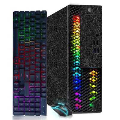 Dell RGB Gaming Desktop Computer, Intel Quad Core I7-6700 up to 4.0GHz, GeForce GT 1030 2G GDDR5, 16GB DDR4, 1T SSD, RGB Keyboard & Mouse, 600M WiFi & Bluetooth 5.0, Win 10 Pro…