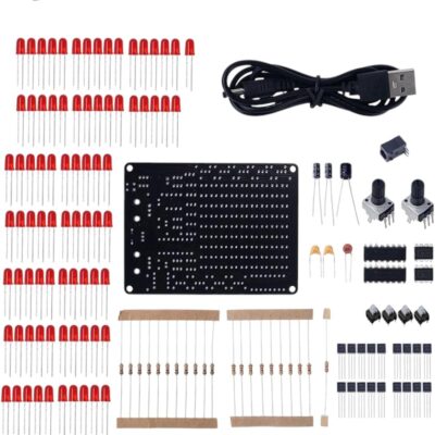 DIY LED Electronic Kit CHA-81 LED Tracking Light Soldering Project Practice Follow Spot USB/Battery Power Supply DC4.5-9V New for Arrival 2025 High for Quality