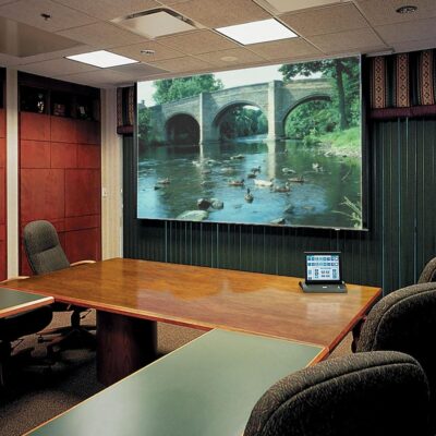 Draper – 142029U – Draper Ultimate Access 113 Electric Projection Screen – 16:10 – Matt White XT1000E – 60 x 96 – Ceiling Mount