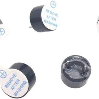 [ Electronic DIY Kit ] 5V Active Buzzer Electromagnetic 9 * 5.5MM TMB09A05 Pitch 5mm (SOT Plastic Tube Length Acoustic) (5 Pieces) New for Arrival 2025 High for Quality