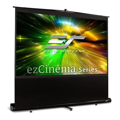 Elite Screens ezCinema Series, 120-inch 16:9, Manual Floor Pull Up Projection Projector Screen, Movie Home Theater Office Church 8K 4K Ultra HD 3D Ready, US-Based Company….