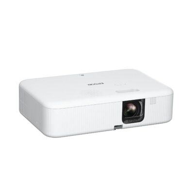 Epson EpiqVision Flex CO-FH02 Full HD 1080p Smart Streaming Portable Projector, 3-Chip 3LCD, 3,000 Lumen Color/White Brightness, Android TV, Bluetooth, 5W Speaker, Home…