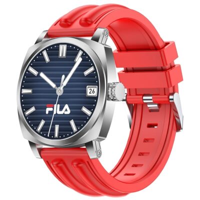 Fila Smart Watch for Men Women, 1.43’’ AMOLED Fitness Tracker with Heart Rate/Sleep Monitor, 130+ Sport Modes, Activity Tracker, Pedometer for Android iOS