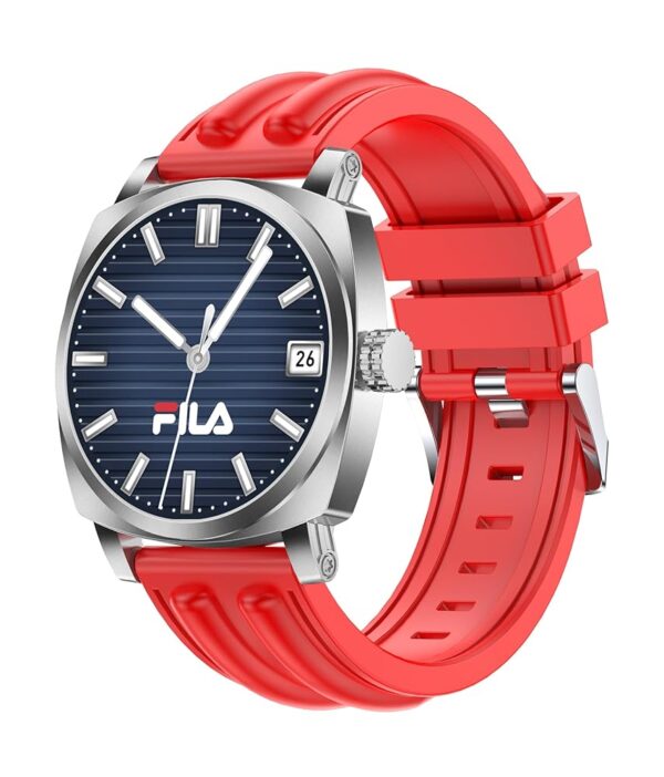 Fila Smart Watch for Men Women, 1.43’’ AMOLED Fitness Tracker with Heart Rate/Sleep Monitor, 130+ Sport Modes, Activity Tracker, Pedometer for Android iOS