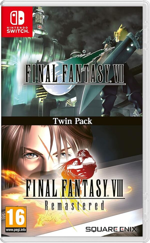 Final Fantasy VII and Final Fantasy VIII Remastered - Twin Pack (Nintendo Switch)