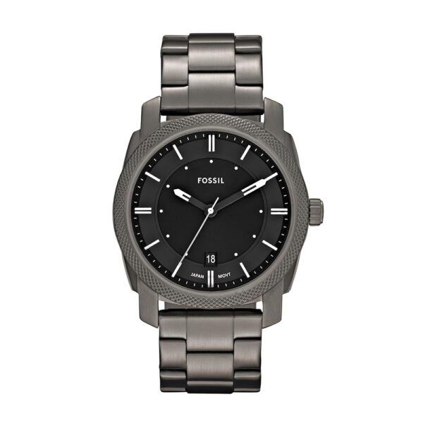 Fossil Machine Men's Watch with Stainless Steel or Leather Band, Chronograph or Analog Watch Display