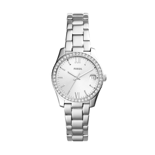 Fossil Scarlette Women's Sports Watch with Stainless Steel Bracelet or Genuine Leather Band