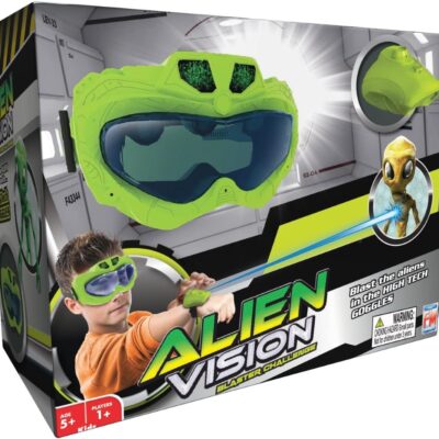 Fotorama Alien Vision Action Game New Version, Shoot Roaring Aliens, Wrist Blaster, Space Goggles, Indoor, Outdoor & Dark Play, Hand-Eye Coordination, Motor Skills, Fun…