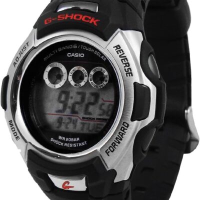 G-Shock Men’s Tough Solar Black Resin Sport Watch