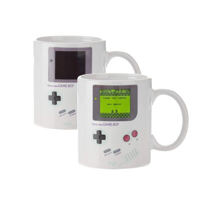 Gameboy Officially Licensed Nintendo Heat Changing Coffee Mug by Paladone, Gift for Gamers, Super Mario Bros Fans and 90s Game Enthusiasts – Collectible Gaming Novelty Ceramic…