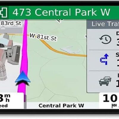 Garmin DriveSmart 65 & Traffic: GPS Navigator with a 6.95 inches Display, Hands-Free Calling, Included Traffic alerts and Information to enrich Road Trips (Renewed)